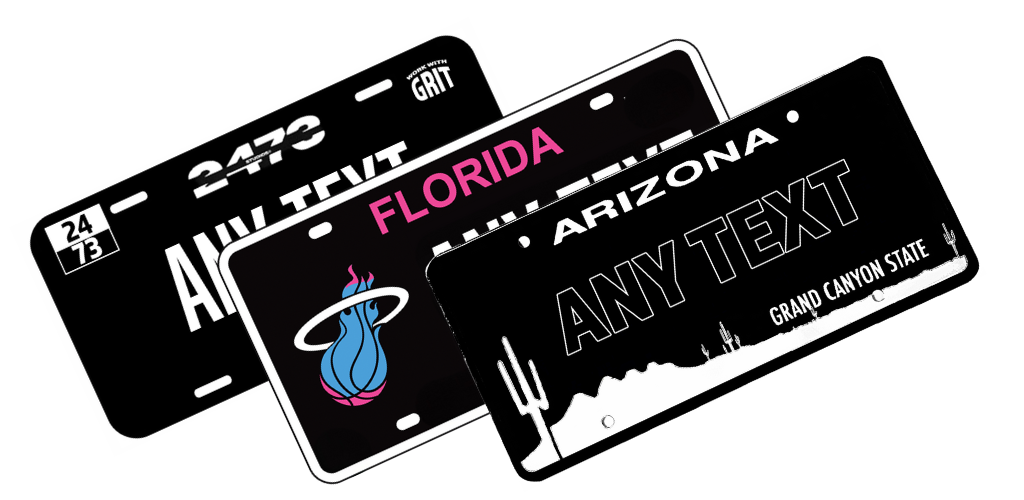 Personalized License Plate